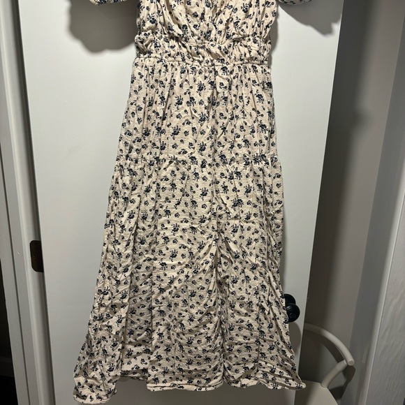 Neuflora Floral Puff Sleeve Maxi Dress - Picture 3 of 5